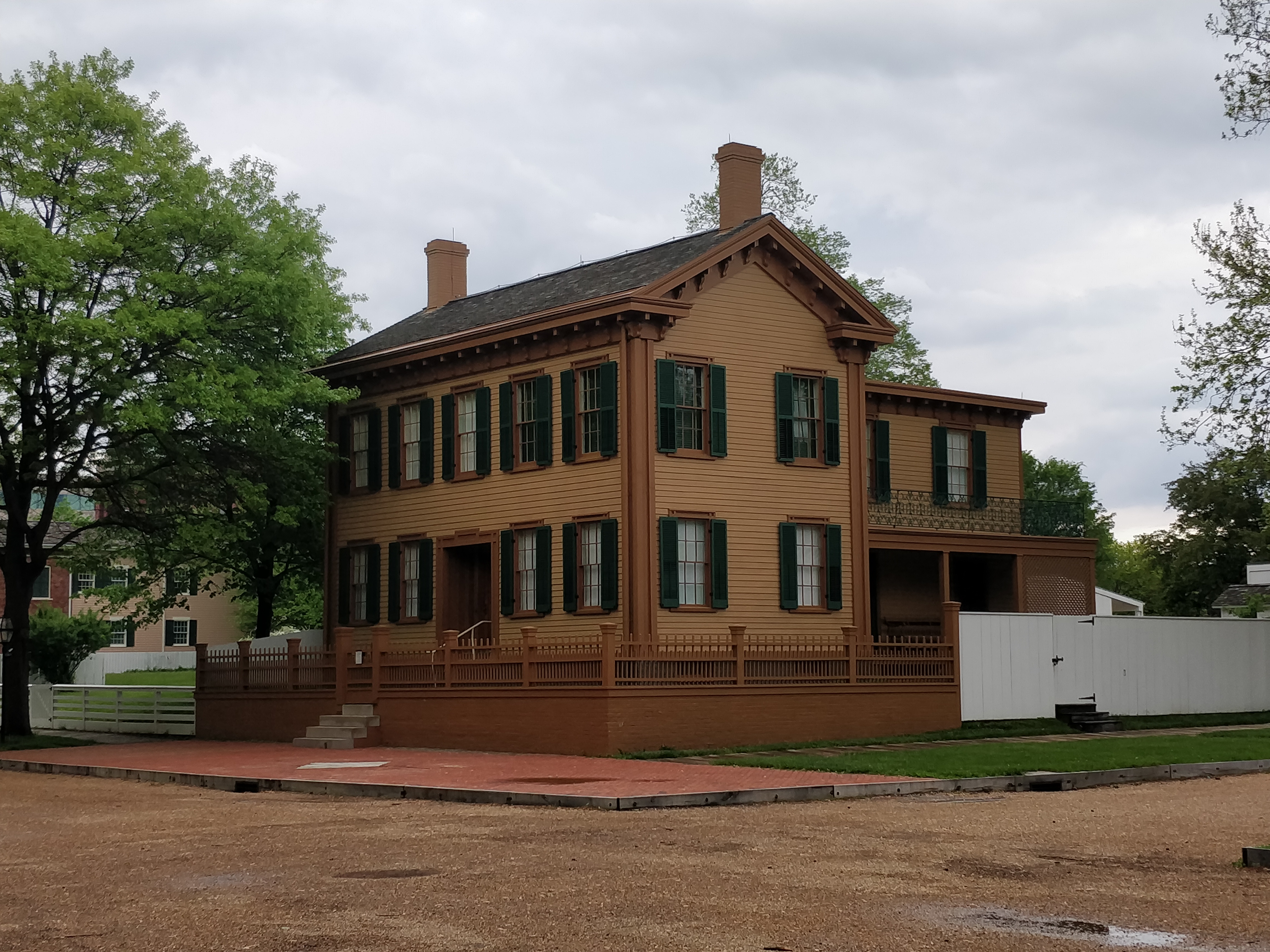 The Lincoln family home